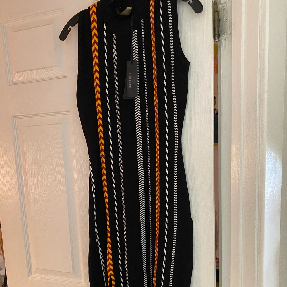 Versace bodycon dress purchased from Neimans.